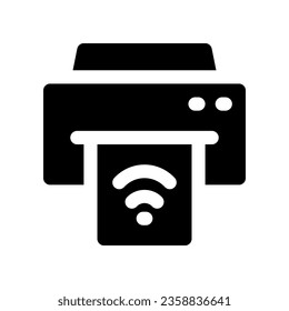 printer icon. vector icon for your website, mobile, presentation, and logo design.