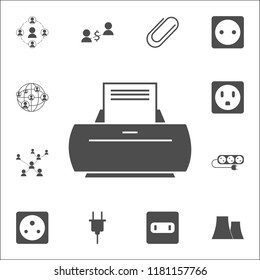 Printer icon. web icons universal set for web and mobile
