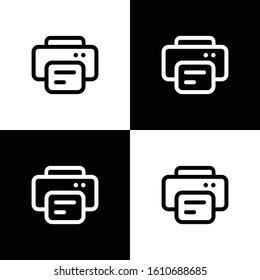 Printer icon for web and mobile