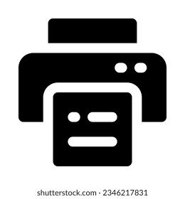 printer icon for your website, mobile, presentation, and logo design.