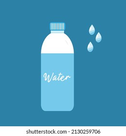 Printer ink bottles icon white isolated on blue background illustration