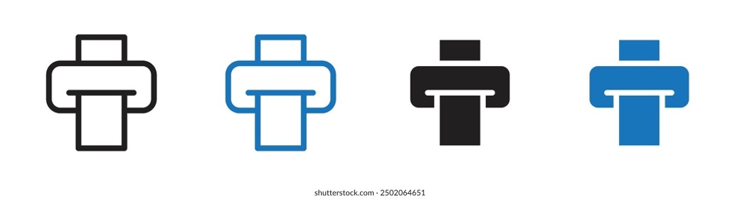 Printer iocn Symbol set collection