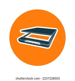 Printer - Line Vector Icon