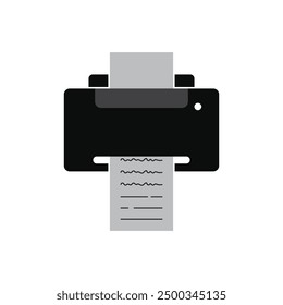 
printer logo vector illustration design template