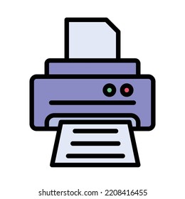 printer  png Vector Icon which is suitable for commercial work and easily modify or edit it

