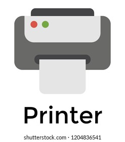A printer to print documents 