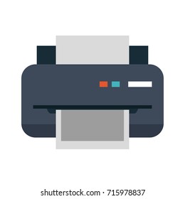 printer printing icon image 