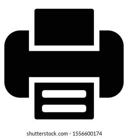 Printer scanner fax icon, Ready to use in web design , apps, software and print. - Vector. Eps 10