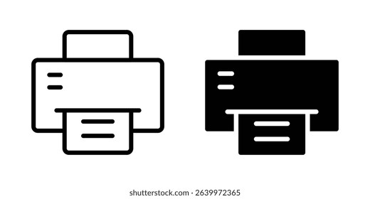 Printer silhouette vector illustration art design. Silhouette printer isolated.	