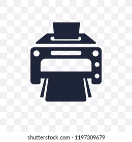 Printer transparent icon. Printer symbol design from Electronic devices collection.