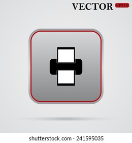 printer ,  vector, EPS 10