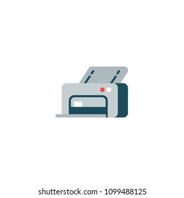 Printer vector flat icon