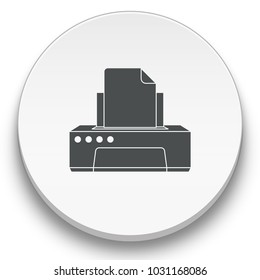 printer vector icon