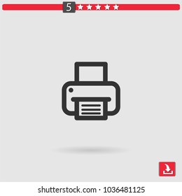 printer vector icon