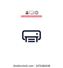 Printer  vector icon 