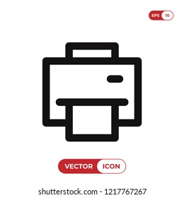 Printer vector icon