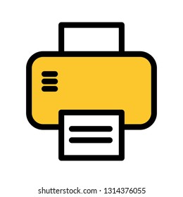 Printer Vector Icon
