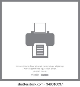 printer vector icon