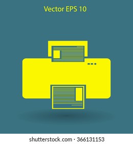 Printer vector icon