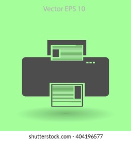 Printer vector icon