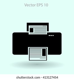 Printer vector icon