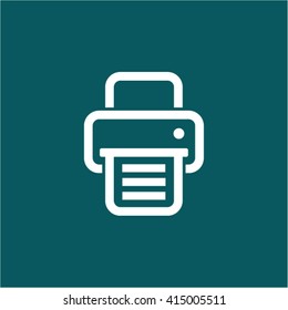 a printer vector icon