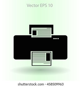 Printer vector icon