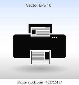 Printer vector icon