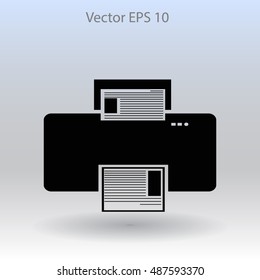 Printer vector icon