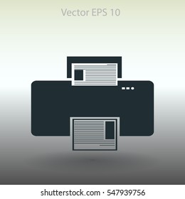 Printer vector icon
