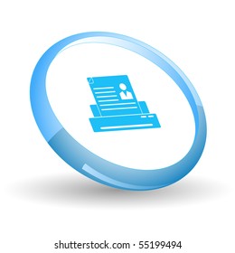 Printer. Vector icon.