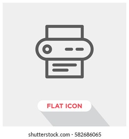 Printer vector icon