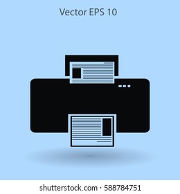 Printer vector icon
