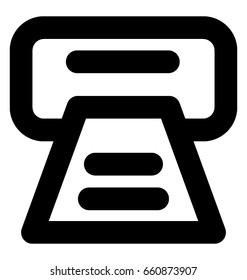 Printer Vector Icon