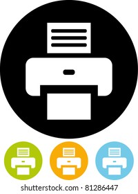 Printer – Vector icon