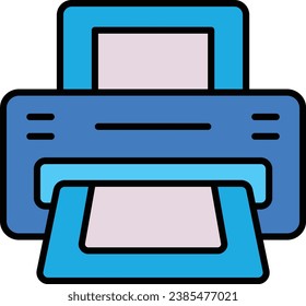 Printer vector icon. Can be used for printing, mobile and web applications.