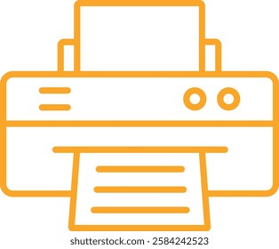 Printer vector icon. Can be used for printing, mobile and web applications.