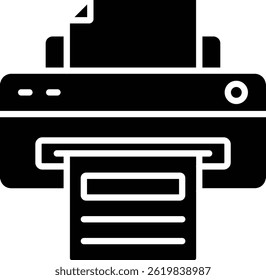 Printer vector icon. Can be used for printing, mobile and web applications.