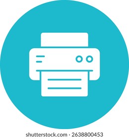 Printer vector icon. Can be used for printing, mobile and web applications.