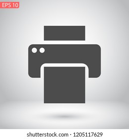 Printer vector icon eps 10