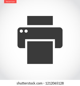 Printer vector icon eps 10