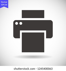Printer vector icon eps 10
