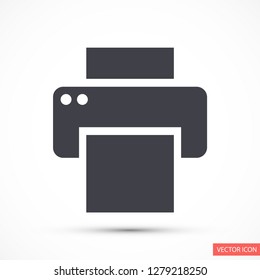 Printer vector icon eps 10