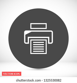 Printer vector icon eps 10