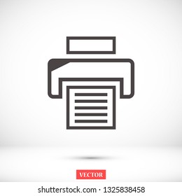 Printer vector icon eps 10