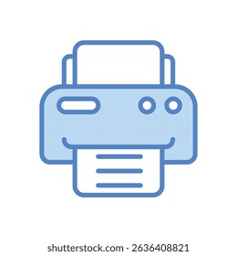 Icono de Vector de impresora ilustración de stock