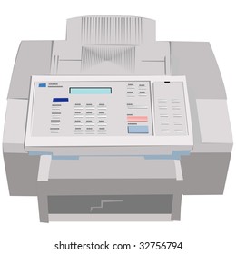 A printer vector illustration.