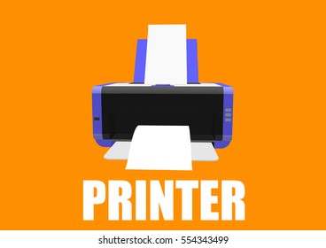 Printer Vector illustration