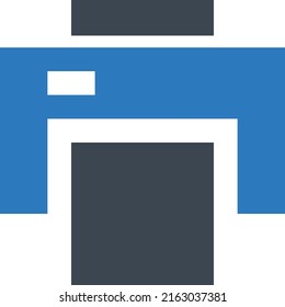 Printer Vector illustration on a transparent background.Premium quality symbols.Glyphs vector icon for concept and graphic design.