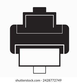 Printer vetor icon illustration eps